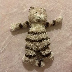 JELLYCAT Bunglie Cat Kitty Tan Brown Striped Long Tail Rare